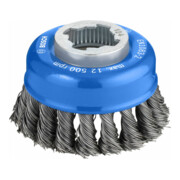 Bosch Spazzola a tazza X-LOCK Heavy for Metal, filo annodato in Metallo