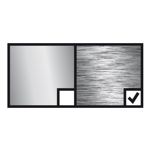 Bosch Spazzola, filo annodato, Inox
