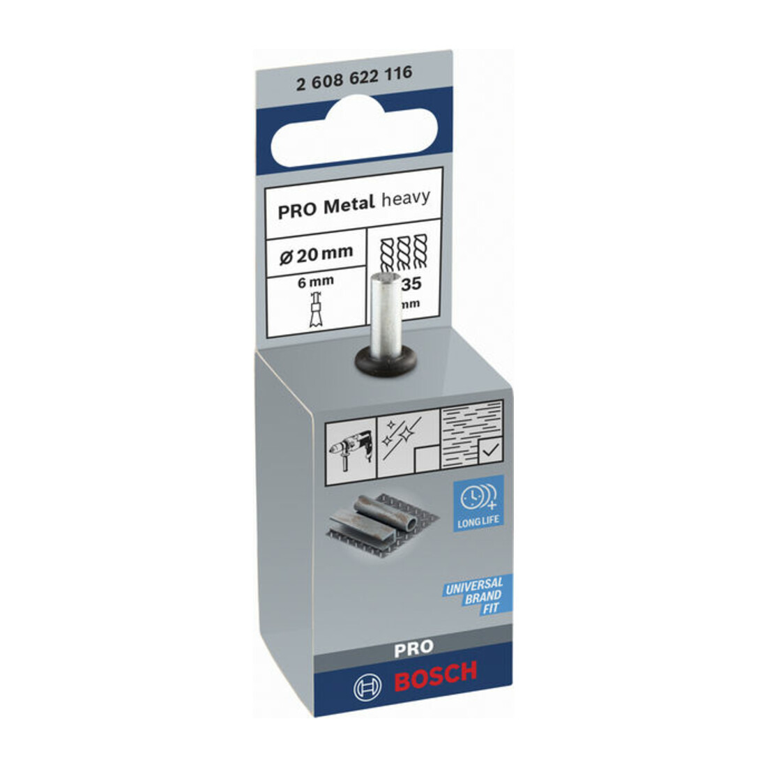 Bosch Spazzola, filo annodato, Inox