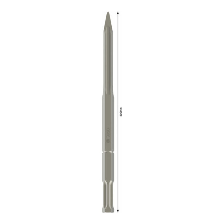 Bosch spitbeitel met 22 mm binnenzeskant 400 mm