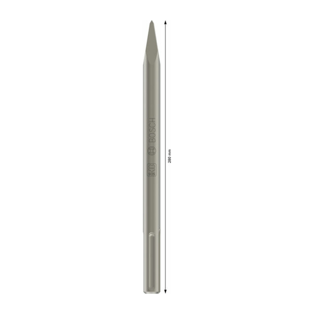 Bosch spitbeitel met SDS max hulpstuk 280 mm
