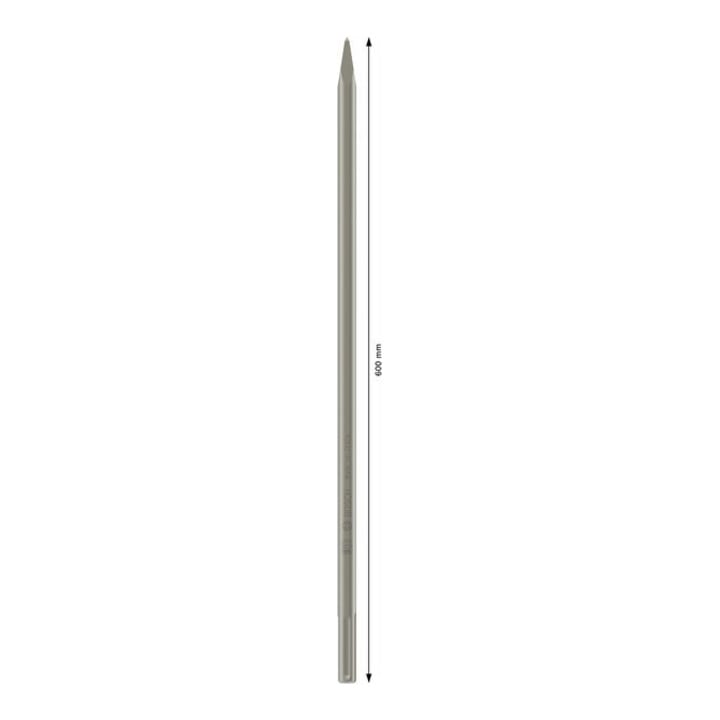 Bosch spitbeitel met SDS max hulpstuk 600 mm