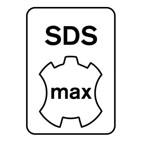 Bosch spitbeitel met SDS max opname, 400 mm, set van 10
