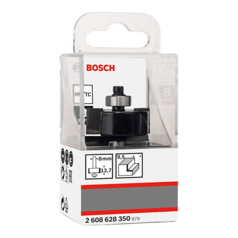 Bosch sponningfrees Standard for Wood 8 mm B 9,5 mm D 31,8 mm L 12,5 mm G 54 mm