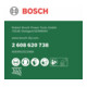 Bosch Spugna per lucidare per EasyCurvSander 40mm-4