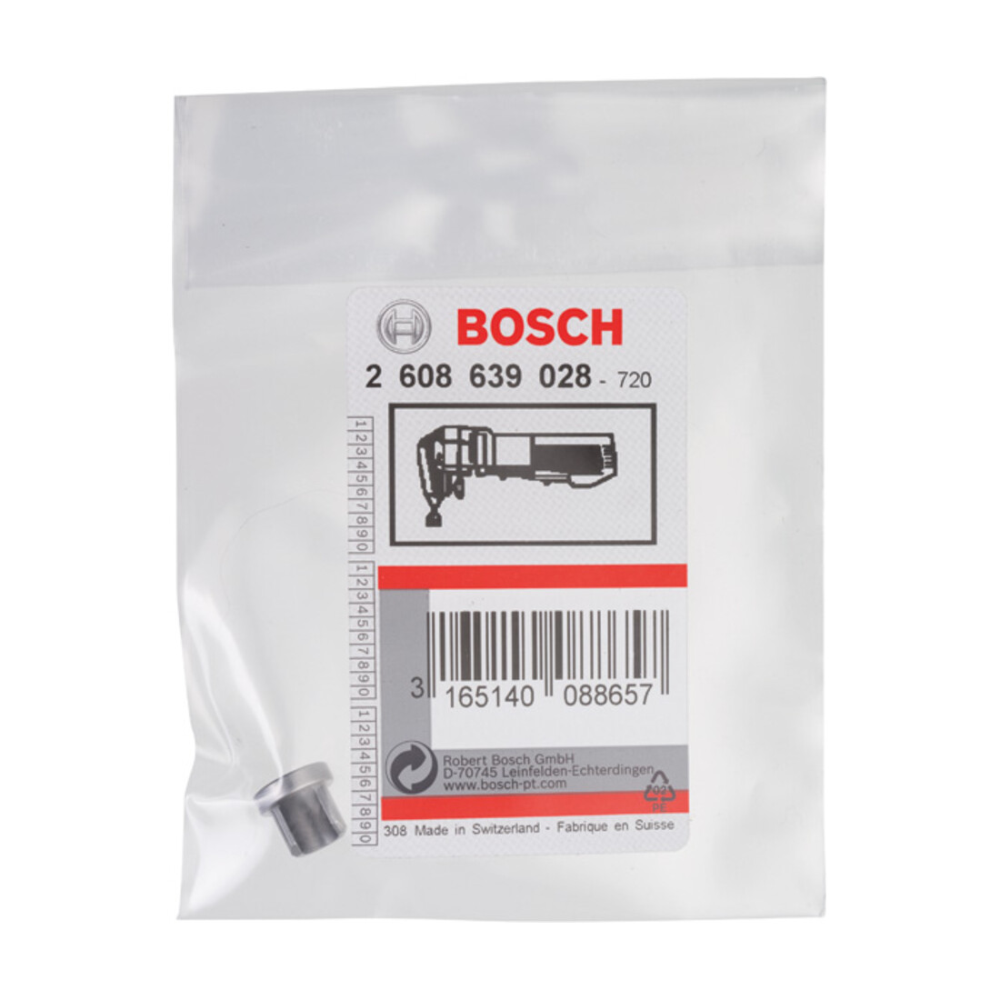 Bosch Stampo per lastre ondulate/trapezoidali fino a 1,2mm GNA 16