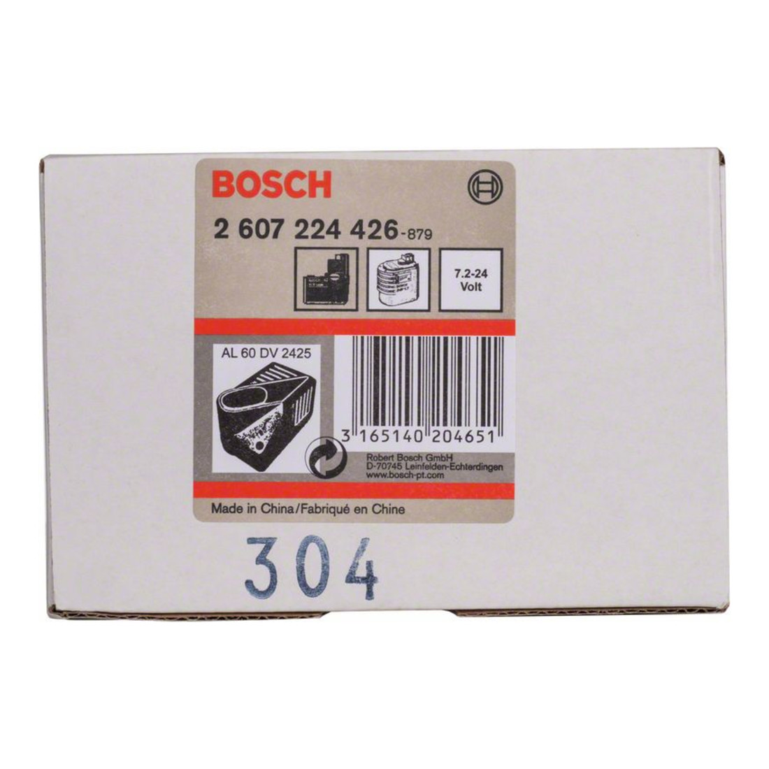 Bosch Standardladegerät AL 2425 DV NiCd / NiMH 2,5 A 230 V EU