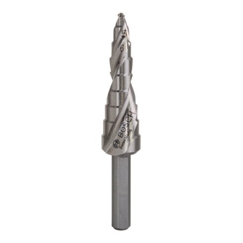 Bosch stappenboor HSS 4 - 12 mm 6 mm 66,5 mm 9 stappen