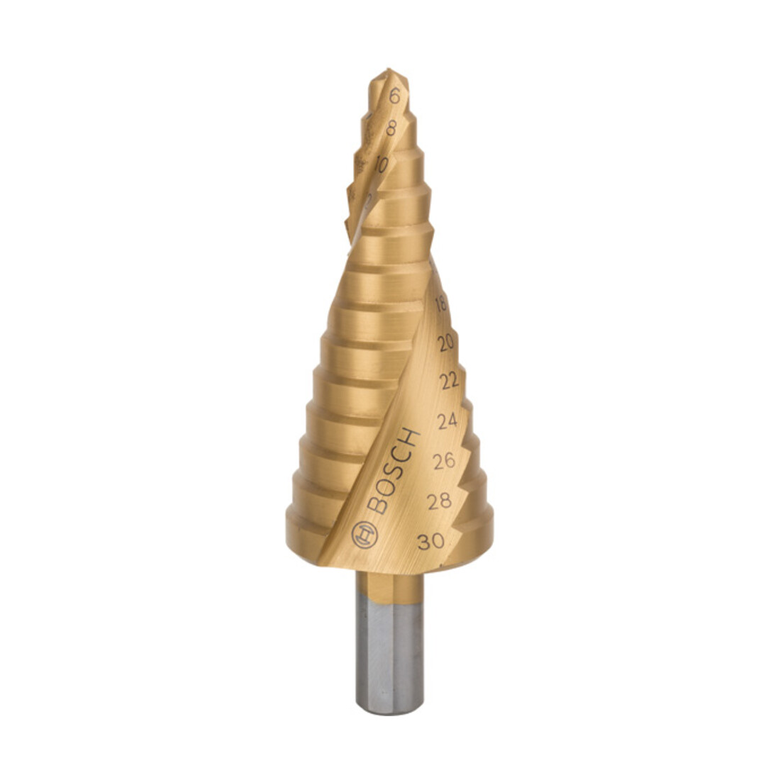 Bosch stappenboor HSS-TiN 6 - 30 mm 10 mm 93,5 mm 13 stappen
