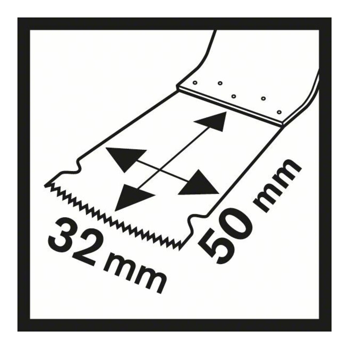 Bosch Starlock Lame de scie plongeante BiM AIZ 32 EPC, lot de 10