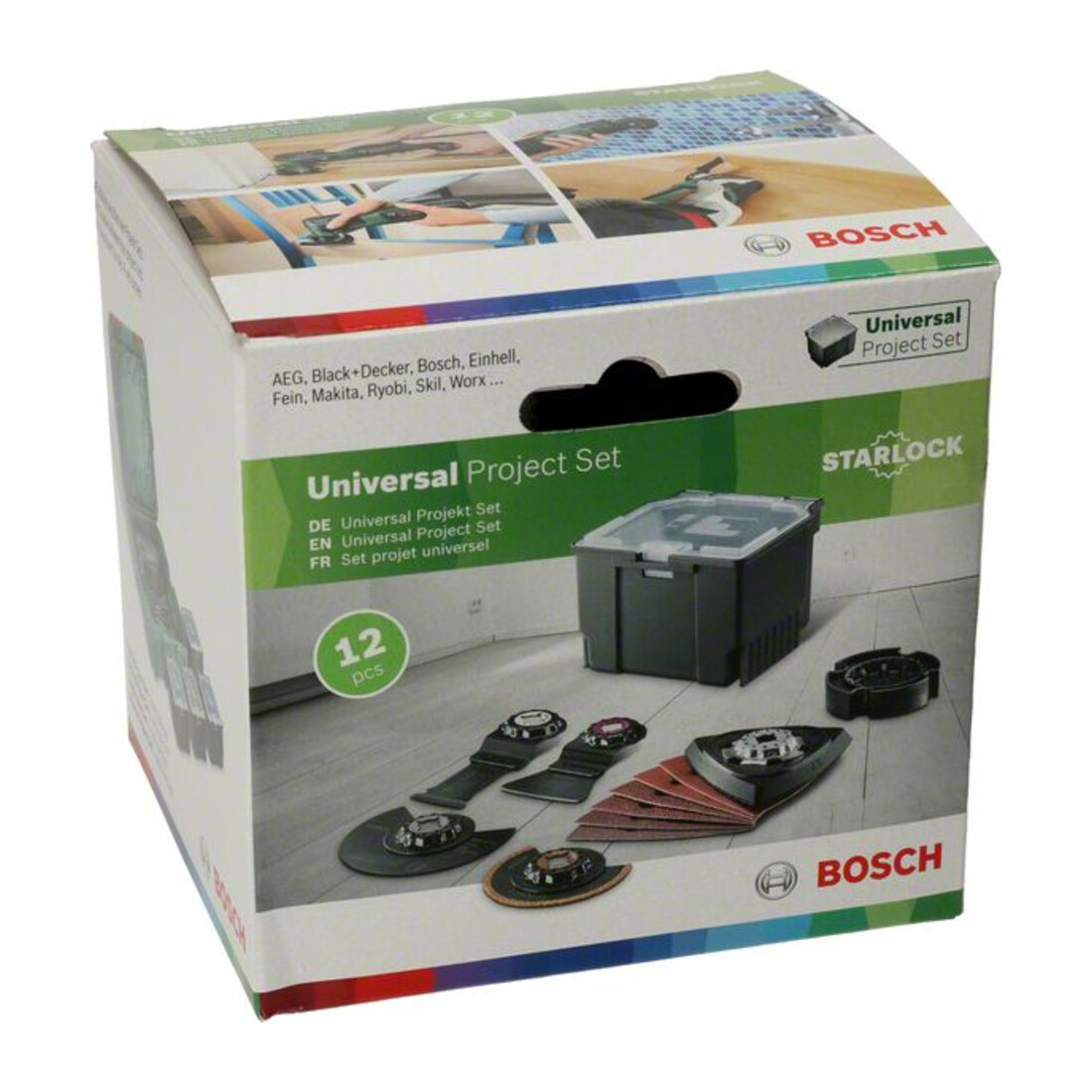 Bosch Starlock set Universeel, 12 delig