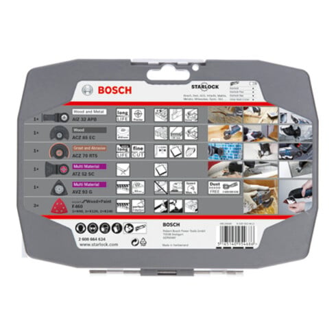 Bosch Starlock set voor renovatiewerkzaamheden 4+1 stuks
