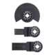 Bosch Starter Set legno, per apparecchi multifunzione, accessori PMF-1