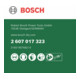 Bosch Starter Set legno, per apparecchi multifunzione, accessori PMF-4