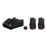 Bosch Starter set per batteria : 2 x GBA 12 Volt 3,0 Ah e GAL 12V-40