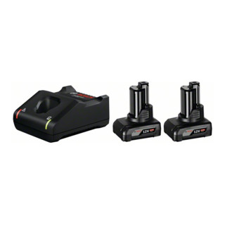 Bosch Starter set per batteria : 2 x GBA 12 Volt 6,0 Ah e GAL 12V-40