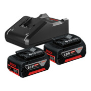 Bosch Starter set per batteria : 2 x GBA 18 Volt 4,0 Ah e GAL 18V-40-2