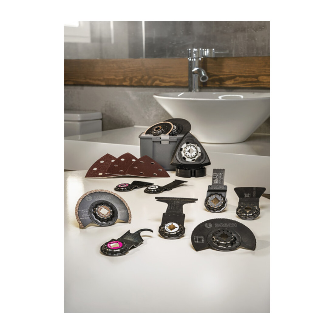 Bosch starter set tegels, 3-delig, voor multifunctionele apparaten