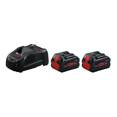Bosch Starterset 2 x ProCORE18V 5.5Ah + GAL 1880 CV