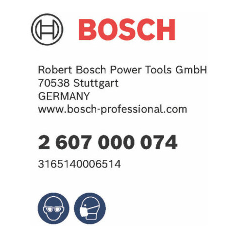Bosch Staubbeutel mit Adapter für Handhobel Gewebe für PHO 1 PHO 15-82 PHO 100