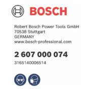Bosch Staubbeutel mit Adapter für Handhobel Gewebe für PHO 1 PHO 15-82 PHO 100-5