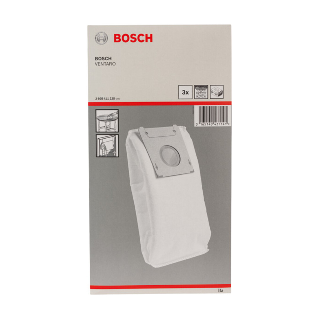 Bosch Staubbeutel Papierfilterbeutel passend zu Ventaro