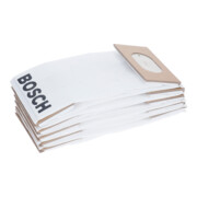 Bosch Staubbeutel zu Band-, Exzenter-, Schwingschleifern, Universalfräse