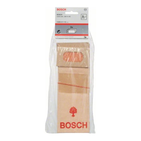 Bosch Staubbeutel zu Schwingschleifern, Papier, für GSS 230 / 280A / 280 AE