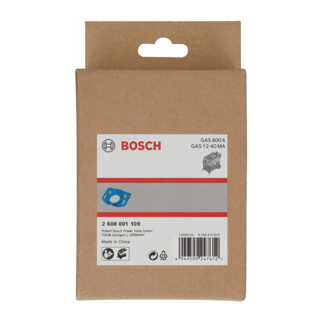 Bosch Staubbeutelhalter