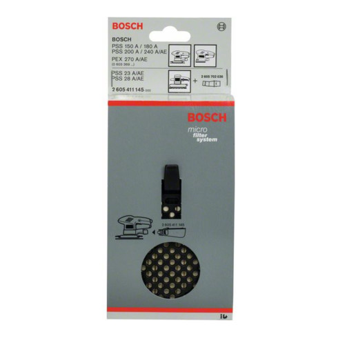 Bosch Staubbox HW2 komplett passend zu PSS 23/28 PSS 180/200/240 PEX 270 A/AE