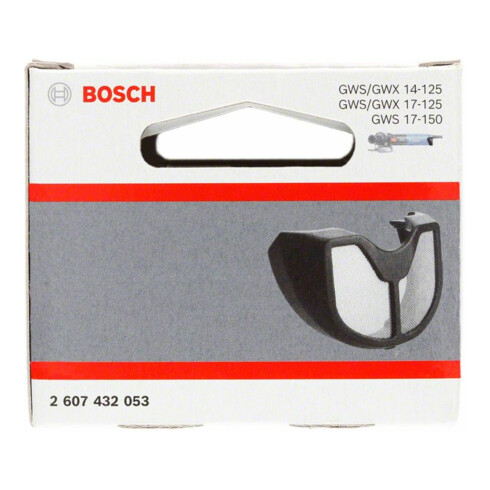 Bosch Staubfilter. Für kleine Winkelschleifer