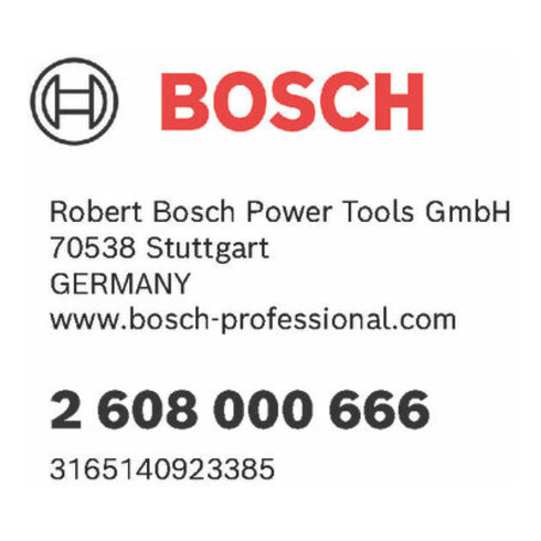Bosch Staubsaugerrohr 32 mm 0,37 m für GAS 18V-1 EasyVac 12 UniversalVac 18