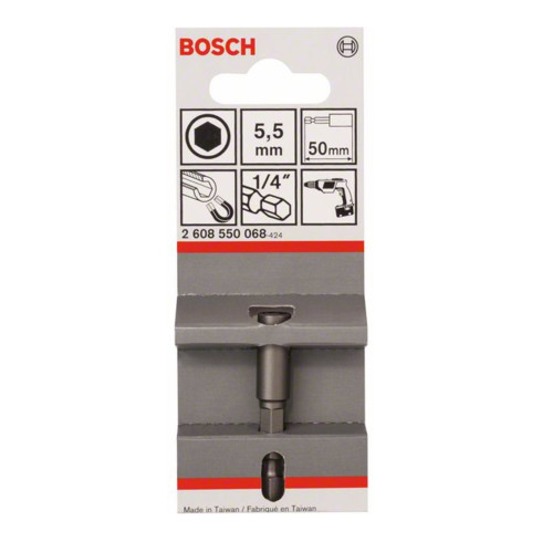 Bosch Steckschlüssel mit Magnet metrisch 50 mm