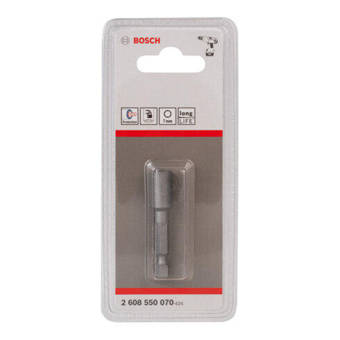 Bosch Steckschlüssel mit Magnet metrisch 50 mm