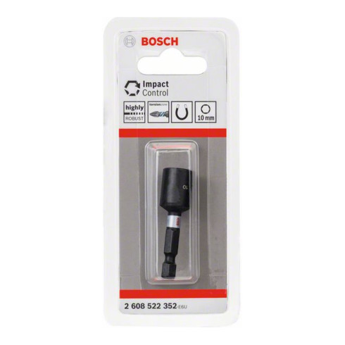 Bosch Steckschlüssel Impact Control 1-teilig 10 mm 1/4"
