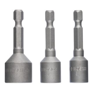 Bosch Steckschlüssel-Pack 3-teilig 50 mm 8, 10 13 mm