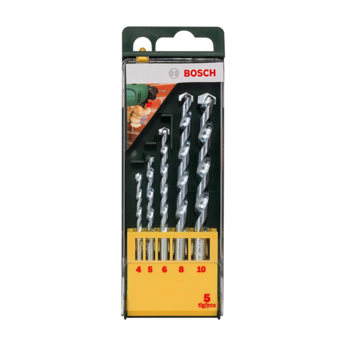 Bosch Steinbohrer-Set, 5-teilig