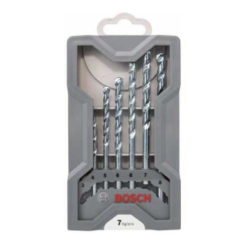 Bosch Steinbohrer-Set CYL-1, 3, 4, 5, 6, 6, 7, 8 mm