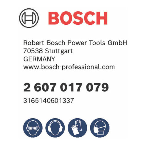 Bosch Steinbohrer-Set CYL-1 7-teilig 3, 4 5, 6 6, 7 8 mm