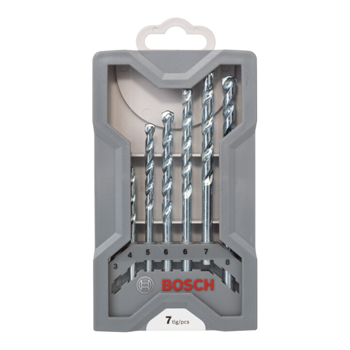 Bosch Steinbohrer-Set CYL-1 7-teilig 3, 4 5, 6 6, 7 8 mm