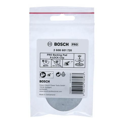 Bosch steunplaat clip X-LOCK