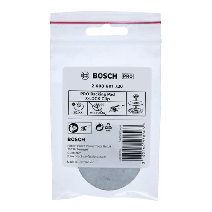 Bosch steunplaat clip X-LOCK