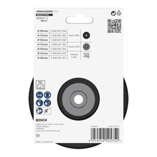 Bosch steunschijf M14 hard