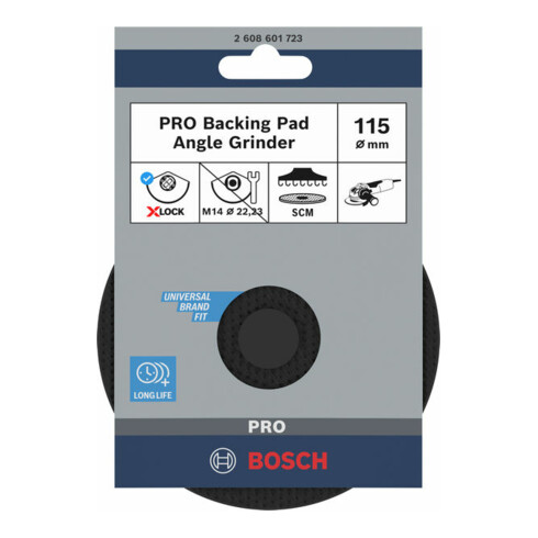 Bosch X-LOCK SCM steunschijf met centreerpin