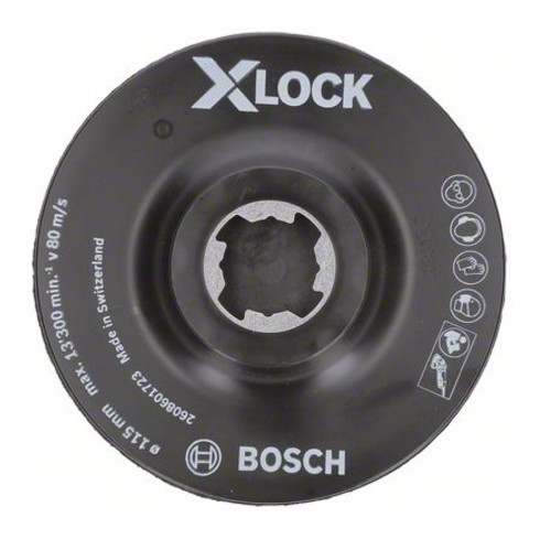 Bosch X-LOCK SCM steunschijf met centreerpin