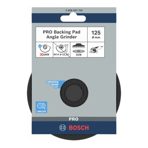 Bosch X-LOCK SCM steunschijf met centreerpin
