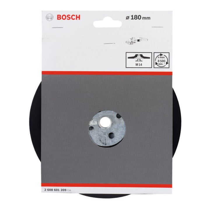Bosch steunschijf standaard M14 180 mm 8 500 tpm