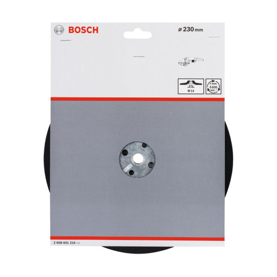 Bosch steunschijf standaard M14 230 mm 6 650 tpm