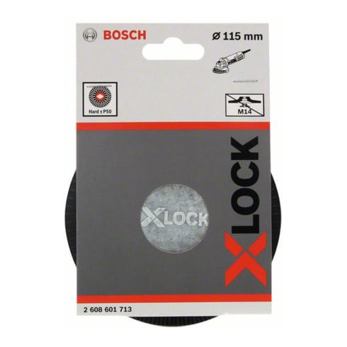 Bosch X-LOCK steunschijf 115 mm hard