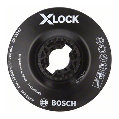 Bosch X-LOCK steunschijf zacht